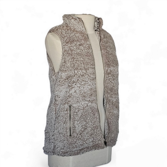 THREAD & SUPPLY Sherpa Vest Womens Small - Picture 2 of 4